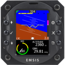 Kanardia 80mm EMSIS as a Slave Unit to NESIS or EMSIS PFD or DAQU on CANBUS