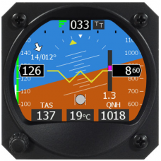 Kanardia HORIS 80mm AD-AHRS Unit with Integrated Backup Battery