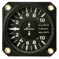 Winter 57mm Vario +/- 10kt with 900cc Flask